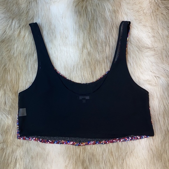 Ladakh Cropped Sequin Sheer Top - Picture 9 of 11